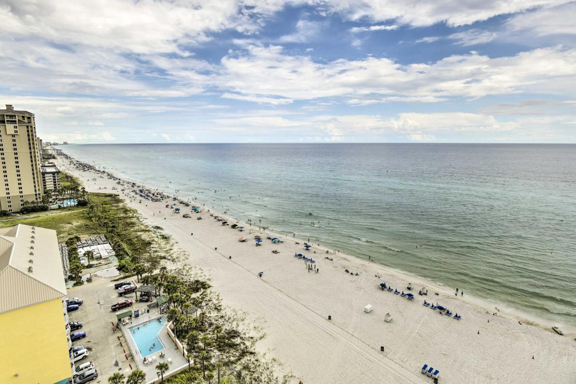 Oceanfront Pcb Condo With Gulf Views And Pool Access! Panama City Beach Exterior photo