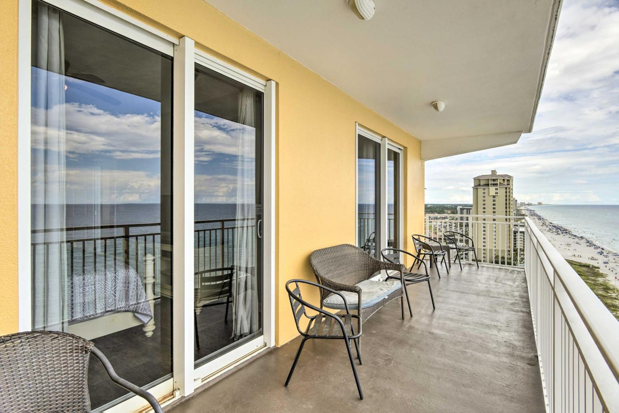 Oceanfront Pcb Condo With Gulf Views And Pool Access! Panama City Beach Exterior photo