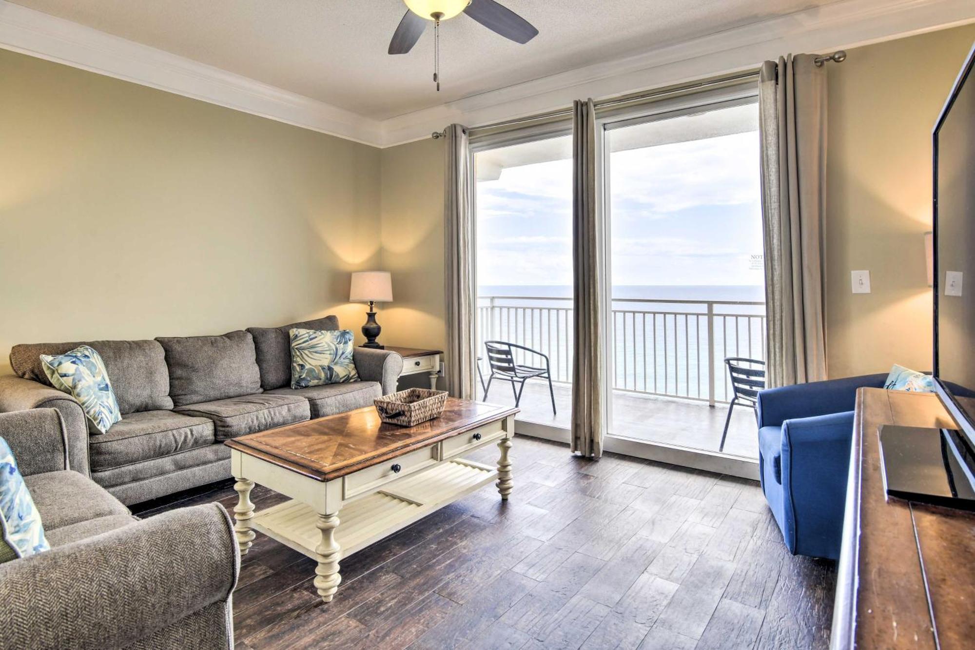 Oceanfront Pcb Condo With Gulf Views And Pool Access! Panama City Beach Exterior photo