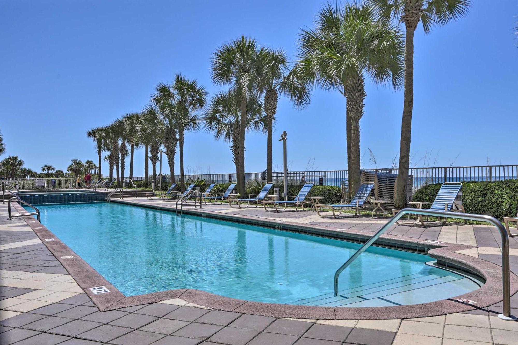 Oceanfront Pcb Condo With Gulf Views And Pool Access! Panama City Beach Exterior photo
