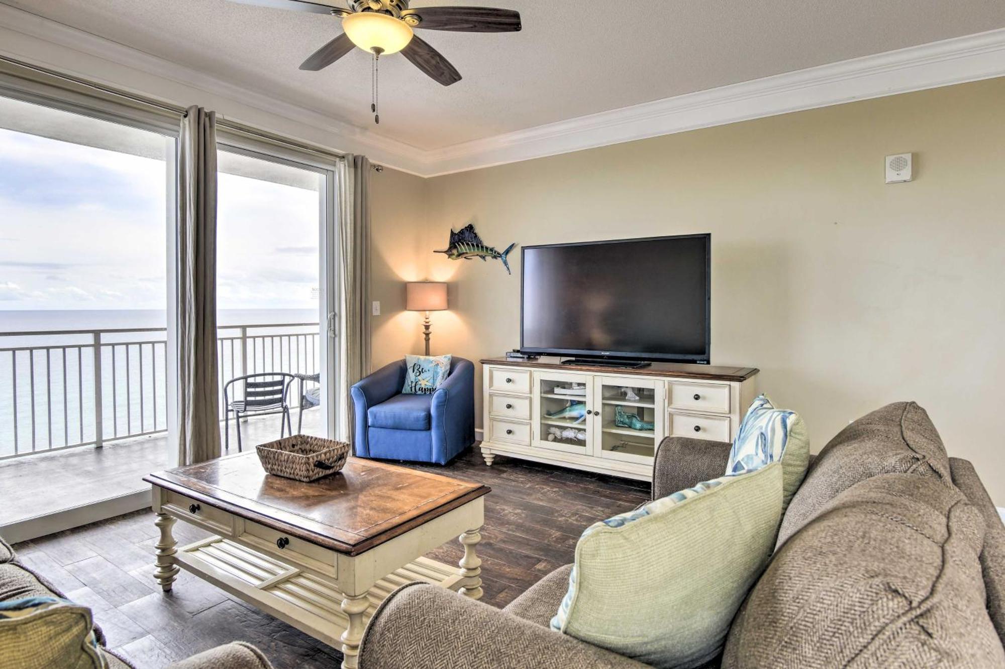 Oceanfront Pcb Condo With Gulf Views And Pool Access! Panama City Beach Exterior photo