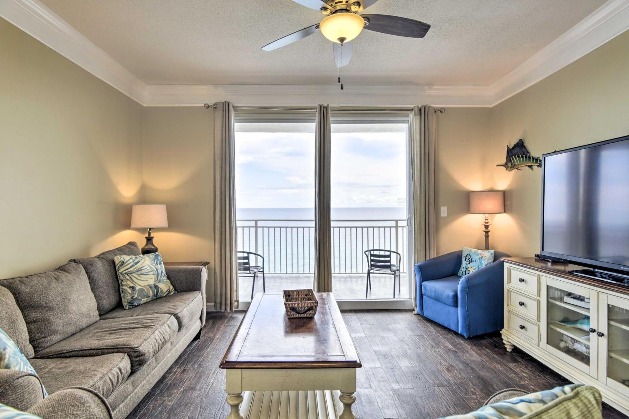 Oceanfront Pcb Condo With Gulf Views And Pool Access! Panama City Beach Exterior photo