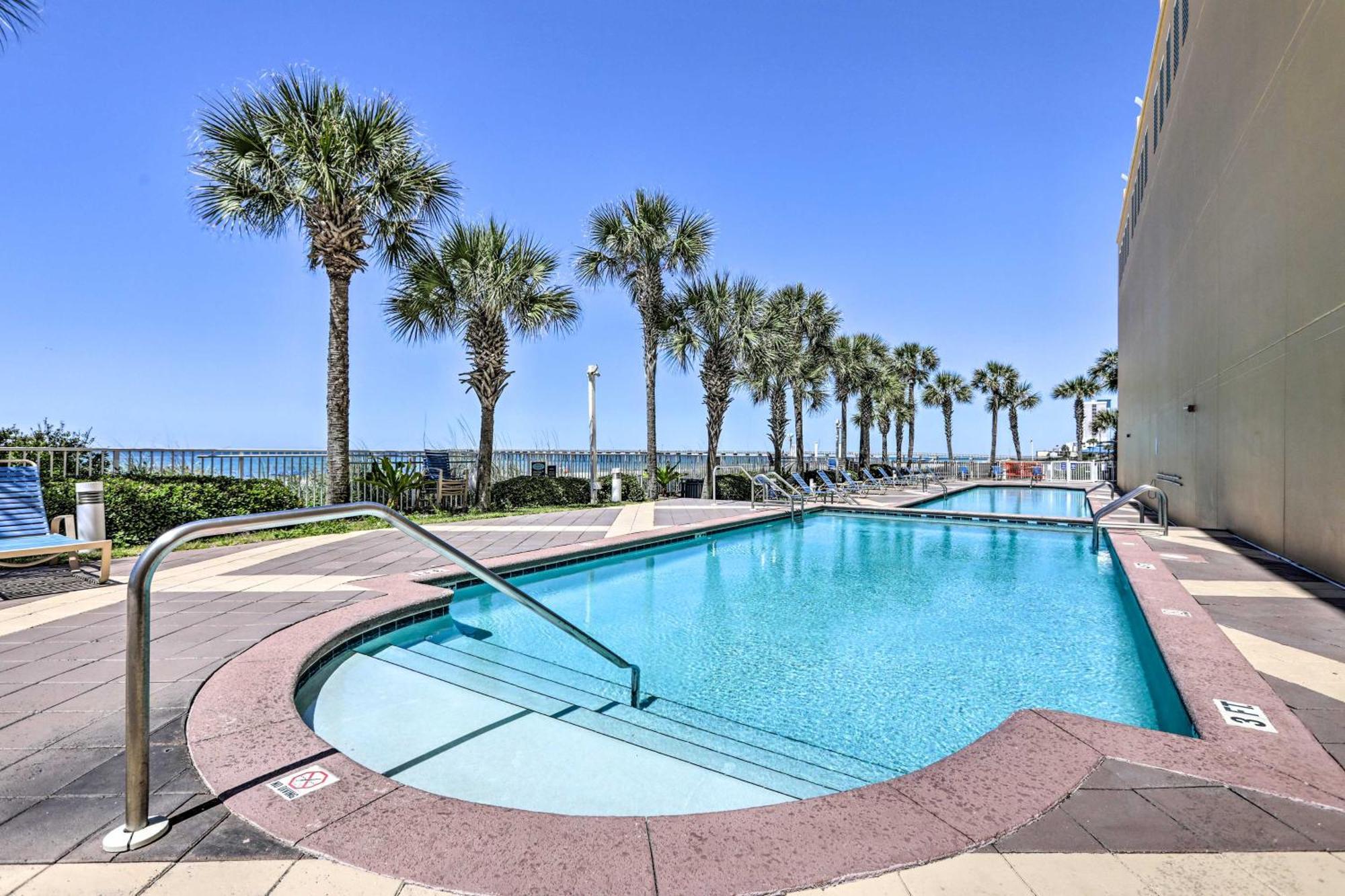 Oceanfront Pcb Condo With Gulf Views And Pool Access! Panama City Beach Exterior photo